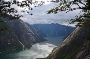 Utsikt mot Eidfjord